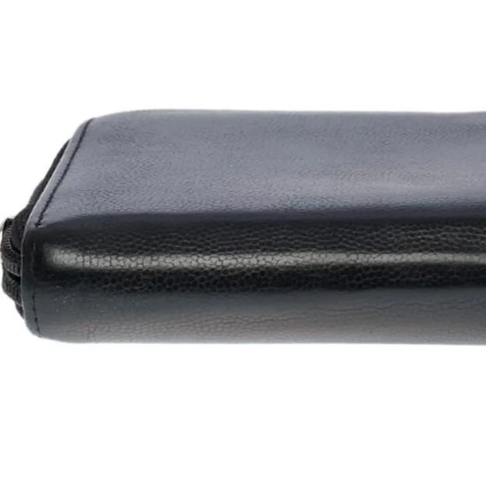 Chanel Black Leather Wallet